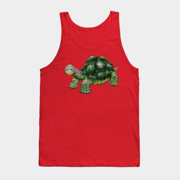 Teenage Mutant Ninja Turtles Donatello Tank Top by JasonSutton